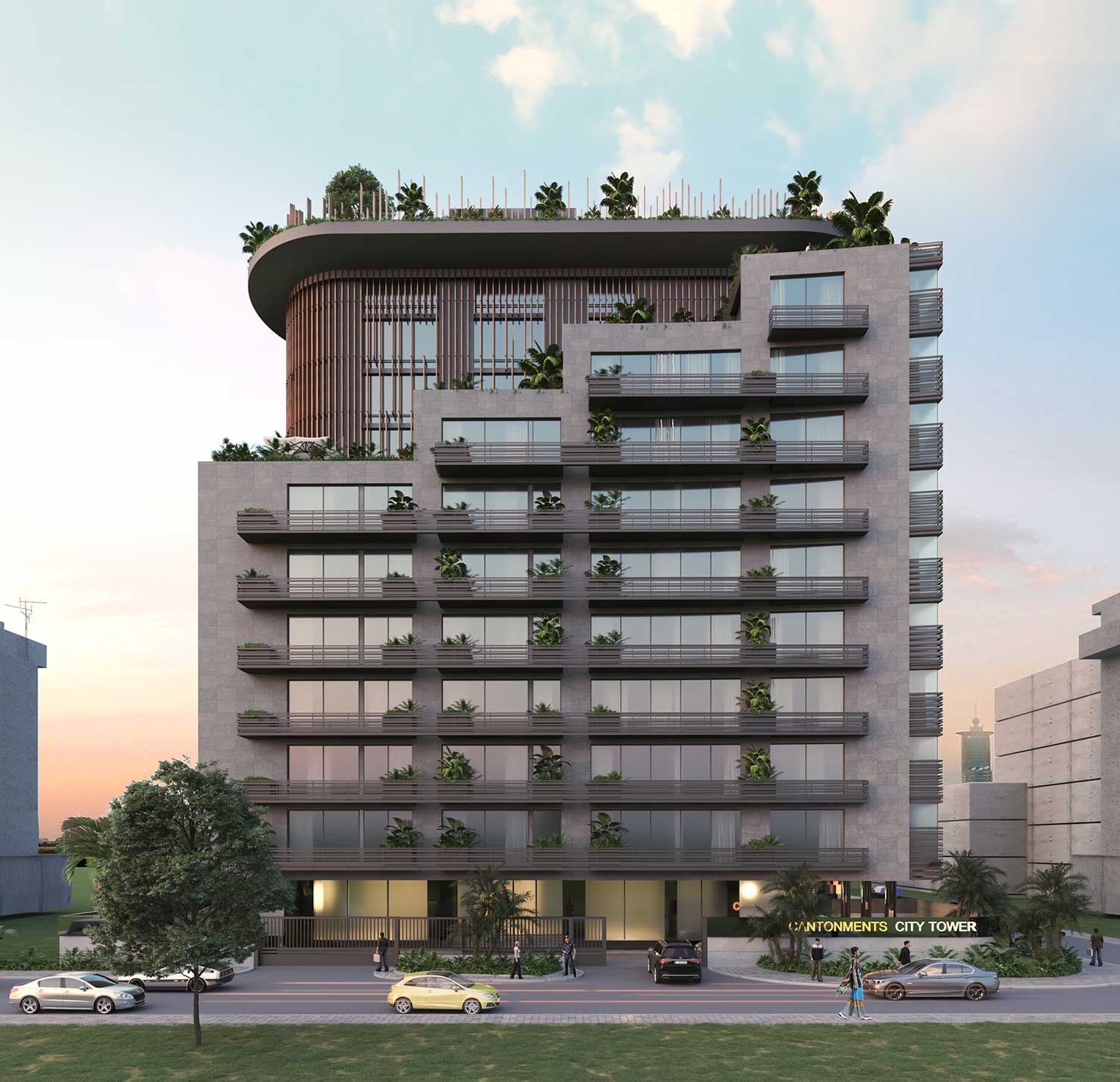 Cantonments City Tower Studio